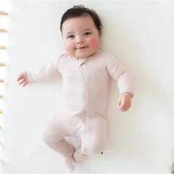 Kyte Baby - Baby Zippered Footie In Blush Discount