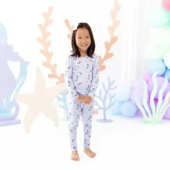 Kyte Baby - Long Sleeve Pajamas In Mermaid Discount