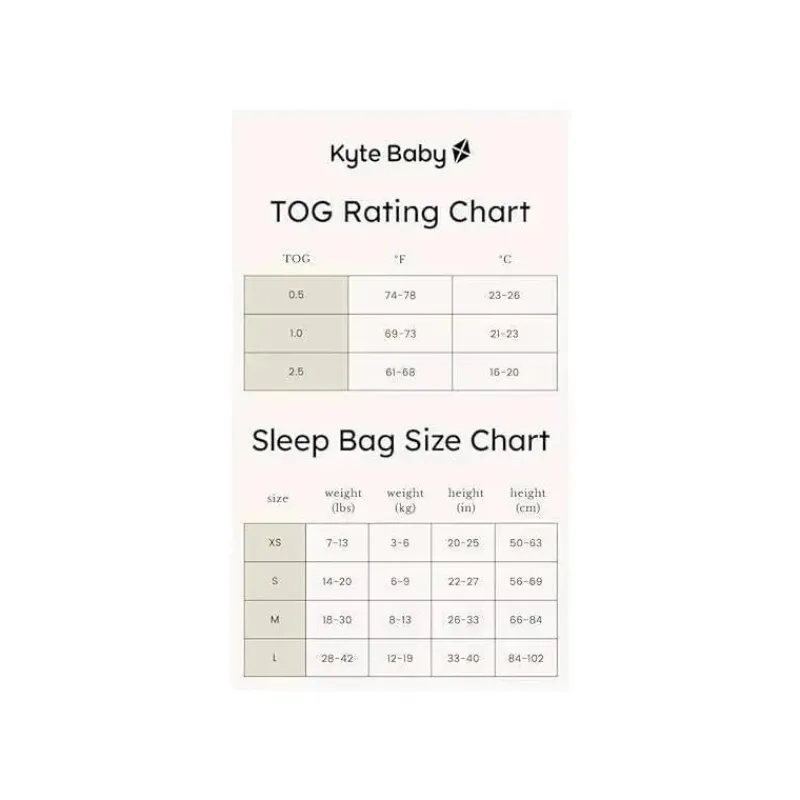kyte_baby__saco_de_dormir_SKUQHWPeSqg_6.webp Kyte Baby - Saco de dormir de bambu original 1.0 Tog X-Small Sage Fashion