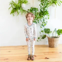 Kyte Baby - Toddler Pajama Set In Jurassic Hot