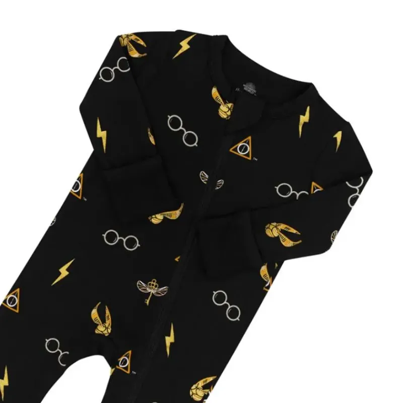 kyte_baby__zippered_rompe_SKUbPNHqkAw_2.webp Kyte Baby - Zippered Romper Midnight Icon Harry Potter Clearance