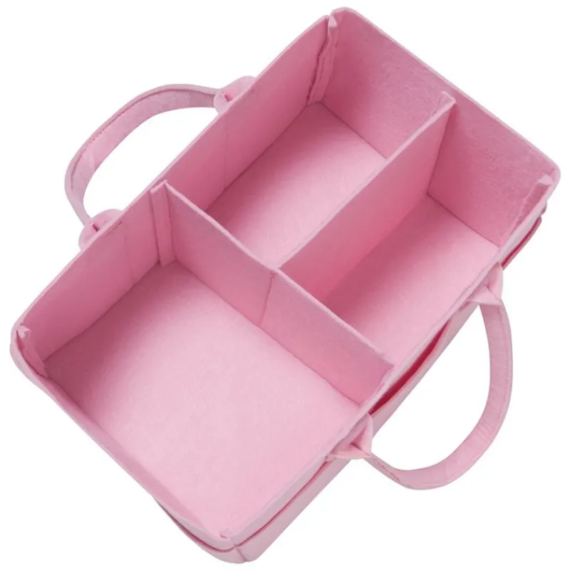 laboratrio_de_tendncias___SKUHwvFx9TW_2.webp Trend Lab Laboratório de tendências - Caddy de armazenamento de feltro rosa gelo Hot