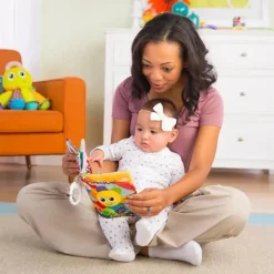 Lamaze - Diversão com cores Soft Baby Book - Livros sensoriais para bebês Hot