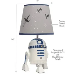 Lambs u0026 Ivy Lambs &amp; Ivy - Candeeiro Clássico Star Wars com Cortina e Lâmpada Online
