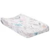 Lambs u0026 Ivy Lambs &amp; Ivy - Capa de almofada macia para troca de fraldas Baby Blooms aquarela floral/borboleta Hot