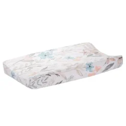 Lambs u0026 Ivy Lambs &amp; Ivy - Capa de almofada macia para troca de fraldas Baby Blooms aquarela floral/borboleta Hot