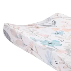 Lambs u0026 Ivy Lambs & Ivy - Capa de almofada macia para troca de fraldas Baby Blooms aquarela floral/borboleta Hot
