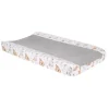 Lambs u0026 Ivy Lambs &amp; Ivy - Capa de trocador de fraldas branco Forest Minky pintado Outlet