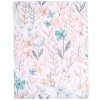 Lambs u0026 Ivy Lambs &amp; Ivy - Cobertor de bebê de lã macia aquarela floral/borboleta Baby Blooms Discount