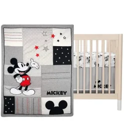 Lambs u0026 Ivy Lambs &amp; Ivy - Conjunto de cama mágico Mickey Mouse 3 peças Discount