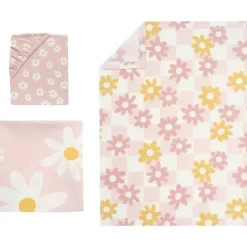 Lambs u0026 Ivy Lambs &amp; Ivy - Conjunto de cama de 3 peças, Daisy Dreams Discount