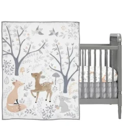 Lambs u0026 Ivy Lambs &amp; Ivy - Conjunto de cama de bebê de 3 peças, Deer Park Online