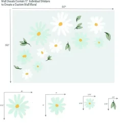 Lambs u0026 Ivy Lambs &amp; Ivy - Decalques de Parede Sweet Daisy Clearance