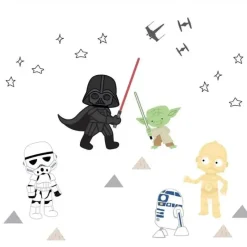 Lambs u0026 Ivy Lambs &amp; Ivy - Decalques de parede clássicos de Star Wars Best