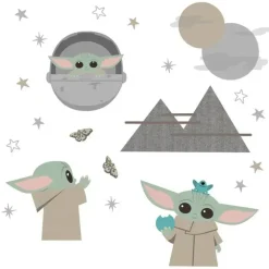 Lambs u0026 Ivy Lambs & Ivy - Decalques de parede, The Child Baby Yoda Online
