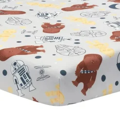Lambs u0026 Ivy Lambs &amp; Ivy - Lençol de bebê, Stars Wars Millennium Falcon Sale
