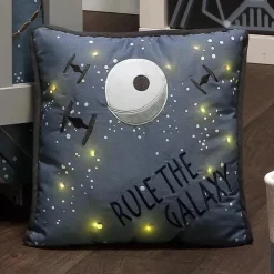 Lambs u0026 Ivy Lambs &amp; Ivy - Light Up Pillow Galaxy, Stars Wars Millennium Falcon Outlet