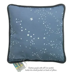 Lambs u0026 Ivy Lambs &amp; Ivy - Light Up Pillow Galaxy, Stars Wars Millennium Falcon Outlet