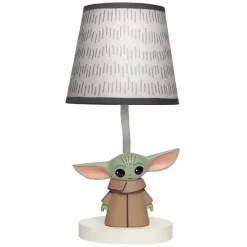 Lambs u0026 Ivy Lambs & Ivy - Lâmpada com abajur e lâmpada, The Child Baby Yoda Discount