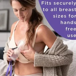 Lansinoh - Bomba de mama manual de silicone para mães que amamentam Online