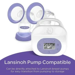 Lansinoh - Frascos para armazenamento de leite materno 4Pk Discount