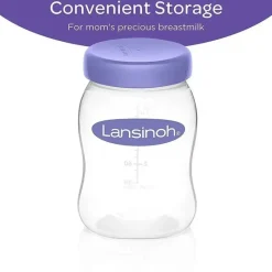Lansinoh - Frascos para armazenamento de leite materno 4Pk Discount