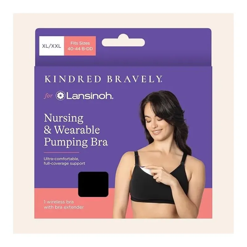 lansinoh__kindred_womens__SKUYcdBvRXp_5.webp Lansinoh - Kindred Women's Braverly Pumping Bra, Black Fashion