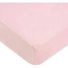 American Baby Company Lençol de berço ajustável American Baby - Supreme 100% algodão natural jersey, rosa Hot