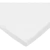 American Baby Company Lençol de berço ajustável American Baby - 100% algodão malha suprema, branco Sale