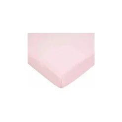 American Baby Company Lençol de berço American Baby Value Jersey Jersey, Rosa New