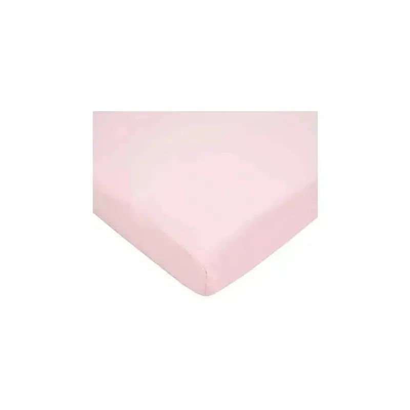 lenol_de_bero_american_ba_SKUp9M6t3G2_0.webp American Baby Company Lençol de berço American Baby Value Jersey Jersey, Rosa New