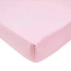 American Baby Company Lençol de berço aveludado ultra macio da , rosa Online