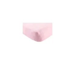 Baby Vision Lençol de berço de algodão orgânico Hudson Baby, rosa Fashion