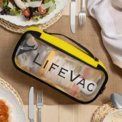 Lifevac Travel Kit - Portable Choking Rescue Device, Kid & Adult Masks, Bag Best