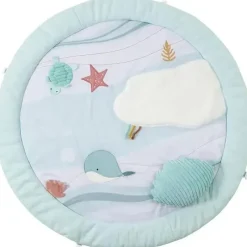 Little Big Friends - Grande tapete redondo com arco, brinquedo de atividade multissensorial, oceano Outlet