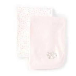 Little Me - 2 unidades de coelhinhos engraçados para meninas recebendo cobertores Discount