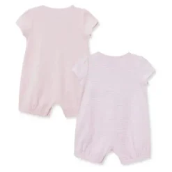 Little Me - 2 unidades de macacões coelhinhos para meninas Fashion