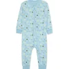 Little Me - Baby Boy Daisy Zip Front Pajama Fashion