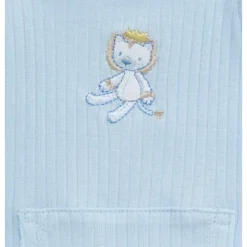 Little Me - Baby Boy Safari Shortall Set, Blue Discount