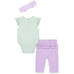 Little Me - Baby Girl Bee Happy Bsuit Pant Clearance