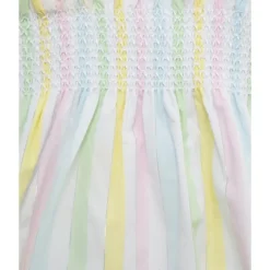 Little Me - Baby Girl Candy Stripe Bubble, Multicolor Fashion