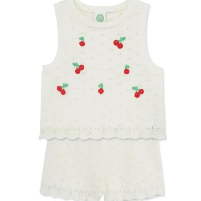 little_me__baby_girl_cher_SKUrzmEuPIk_2.webp Little Me - Baby Girl Cherry Pointelle Set, Ivory Fashion
