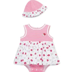 Little Me - Baby Girl Ladybugs Popover, Pink Best