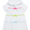 Little Me - Baby Girl Multicolor Swim Coverup, White Hot