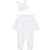 Little Me - Baby Girl Pink Bunny Footie & Hat New