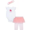 Little Me - Baby Girl Strawberry Skegging Set New