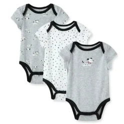 Little Me - Bodysuits Dálmata 3Pk, Cinza, 9M Outlet