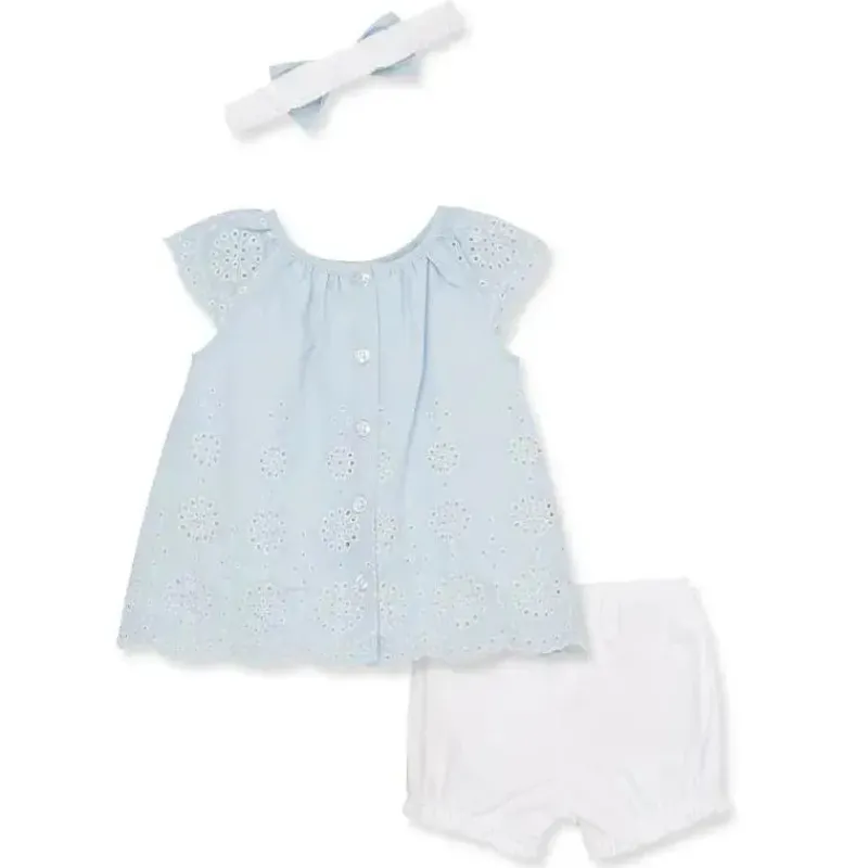 little_me__conjunto_curto_SKUffst1fdi_1.webp Little Me - Conjunto curto e tiara de ilhós tecido azul bebê menina Fashion