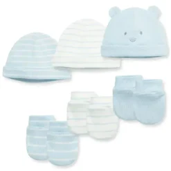 Little Me - Conjunto de 3 unidades de chapéu e luva Wonder Fashion