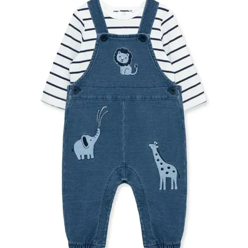 little_me__conjunto_de_ma_SKUrQTqrION_0.webp Little Me - Conjunto de macacão de mistura de algodão Baby Boy Safari New